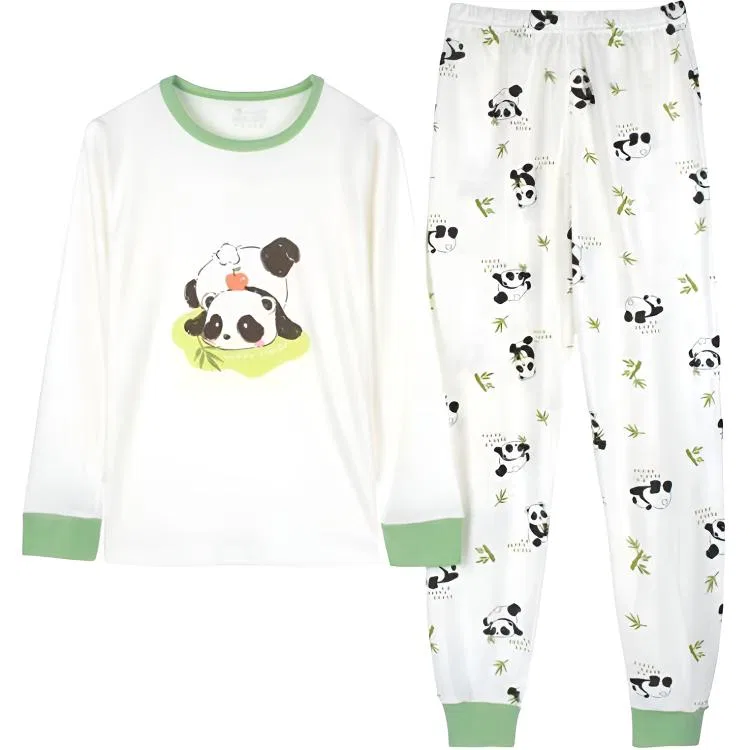 Детское термобелье с принтом Cotton Gene, White Panda