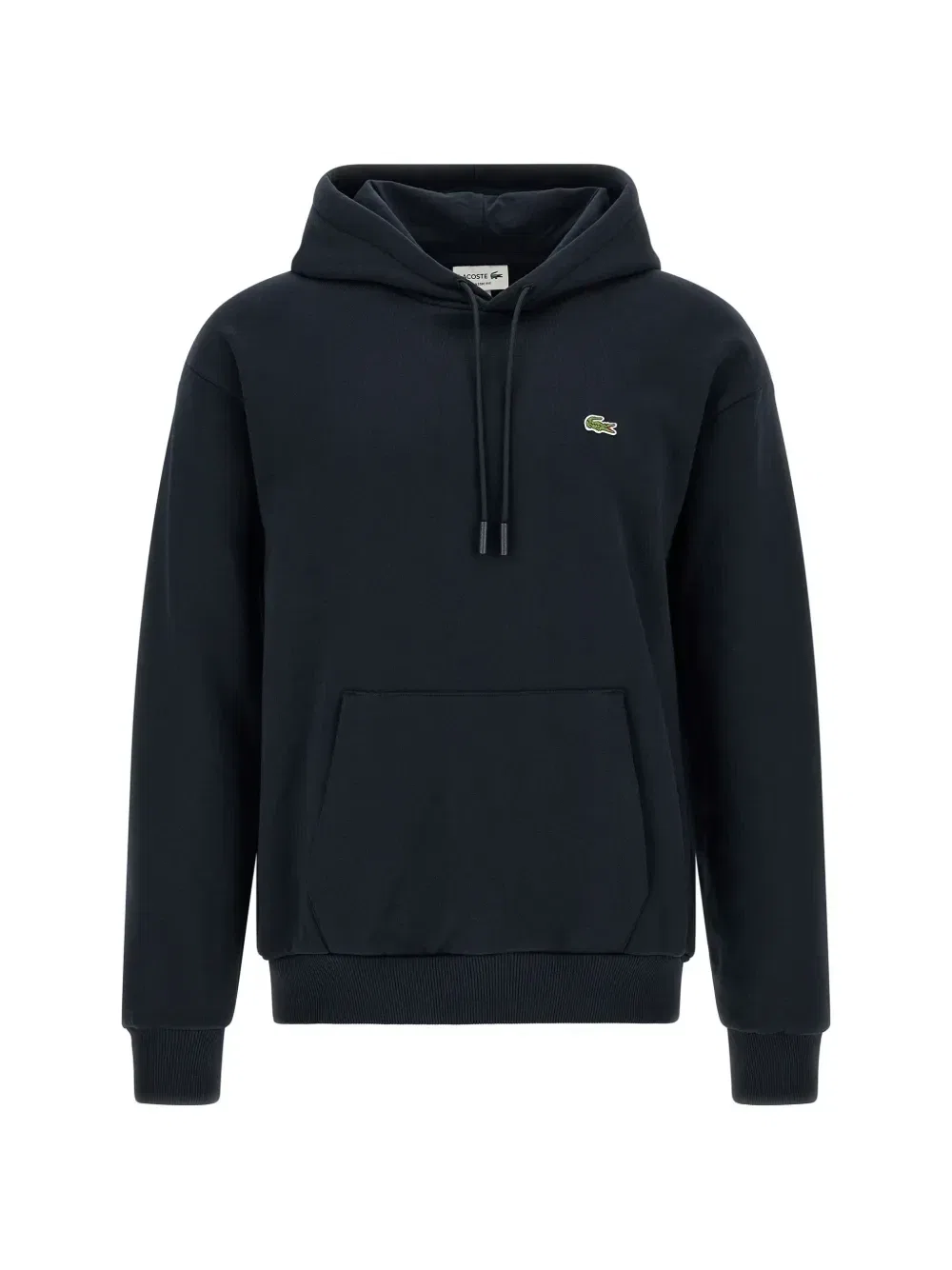 Толстовка на завязках с нашивкой-логотипом Lacoste, синий