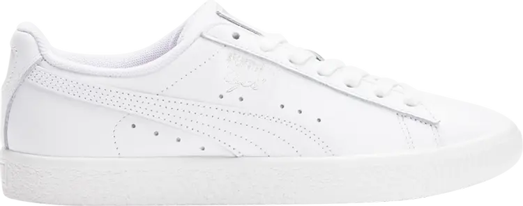 

Кроссовки Puma Wmns Clyde Core Foil White Black Gold, белый