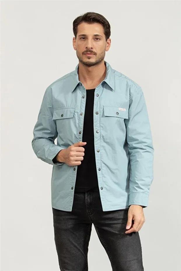 Мужское пальто с длинным рукавом Calvin Klein, Blue