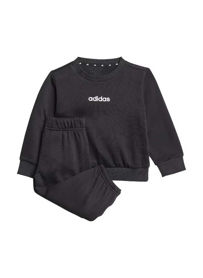 Комплект из флиса с длинными штанами Essentials Adidas, черный
