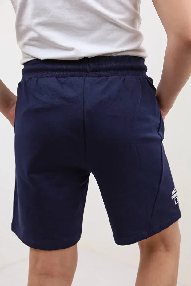 Детские шорты для мальчиков с вышивкой Toontoy, Navy Blue — фото 2