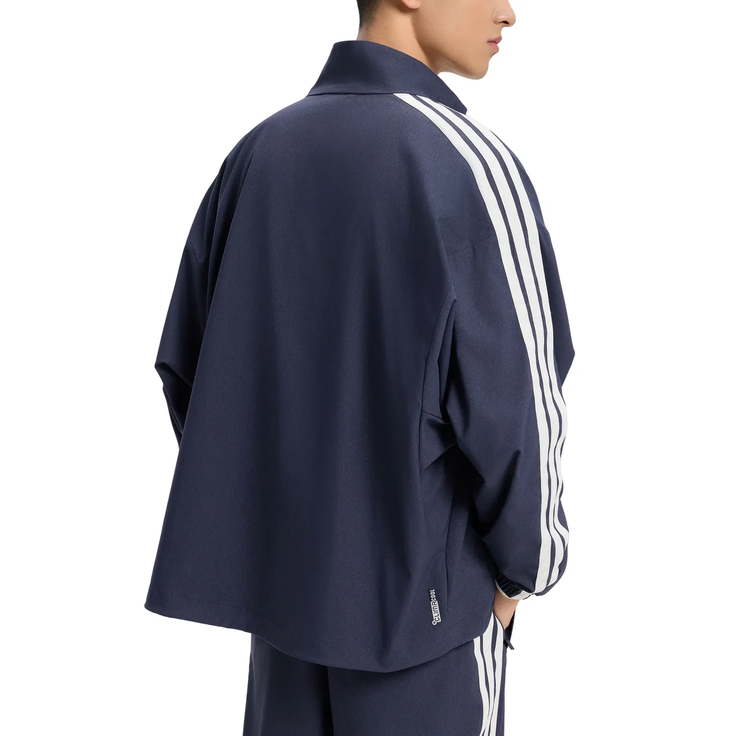 Мужская куртка Sportswear Three Stripe Denim Jacket Asia Sizing 'Legend Ink' adidas, Legend Ink — фото 4