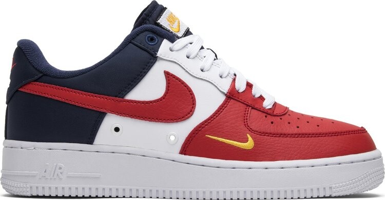 

Кроссовки Nike Air Force 1 Low '07 LV8 '4th of July', красный, Красный;черный, Кроссовки Nike Air Force 1 Low '07 LV8 '4th of July', красный