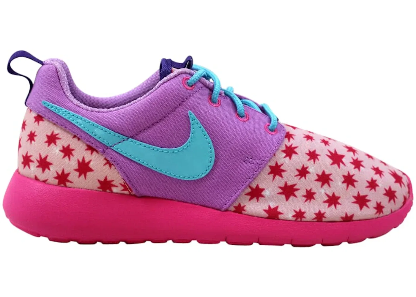 Детские кроссовки Lifestyle Nike Roshe One Print, Prism Pink/Blue-Fuchsia