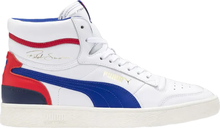 

Кроссовки Puma Ralph Sampson Mid OG White Blue Red, белый, Белый;серый, Кроссовки Puma Ralph Sampson Mid OG White Blue Red, белый