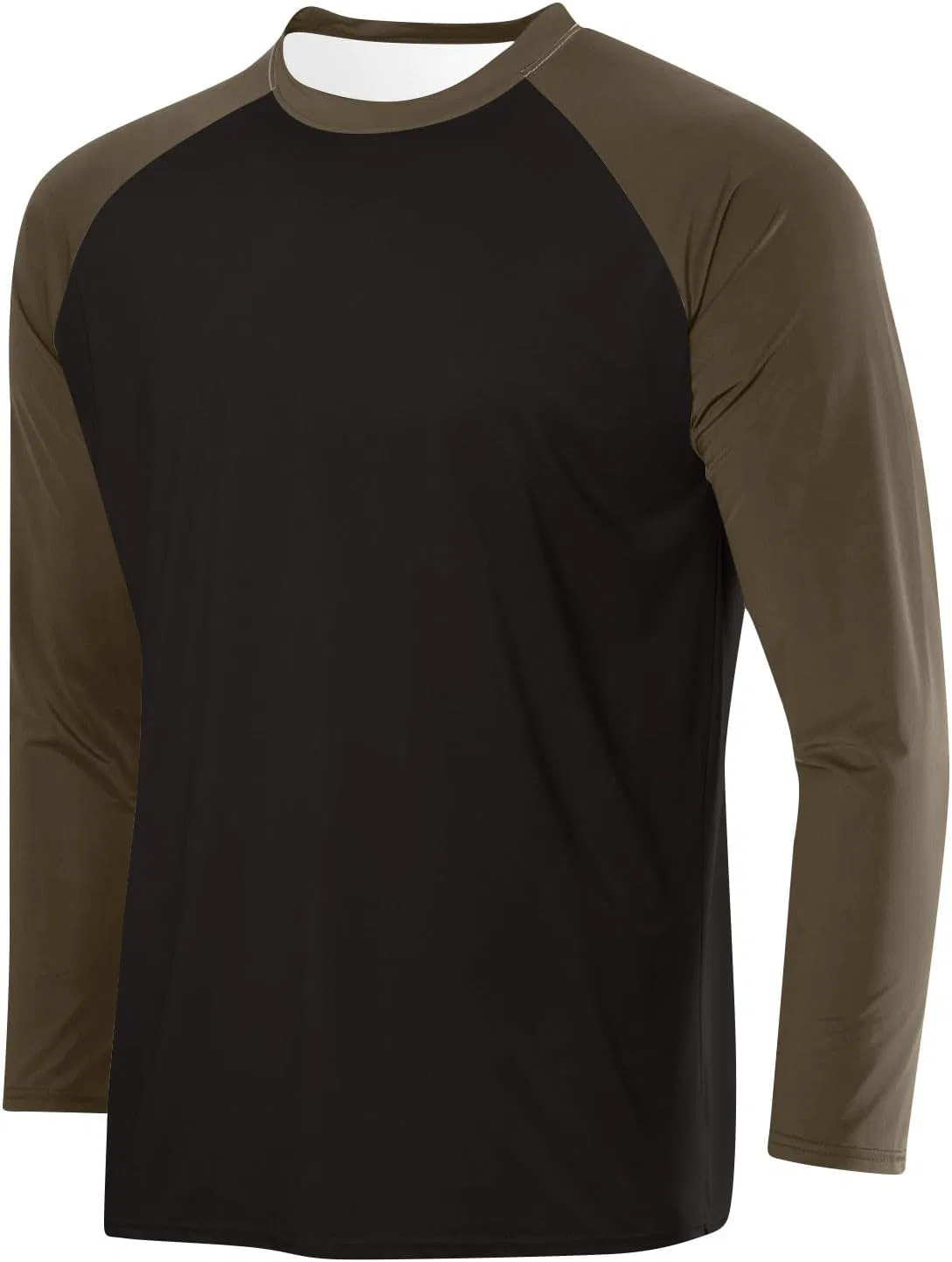 Мужская футболка с длинным рукавом Athletic Raglan, Army Green