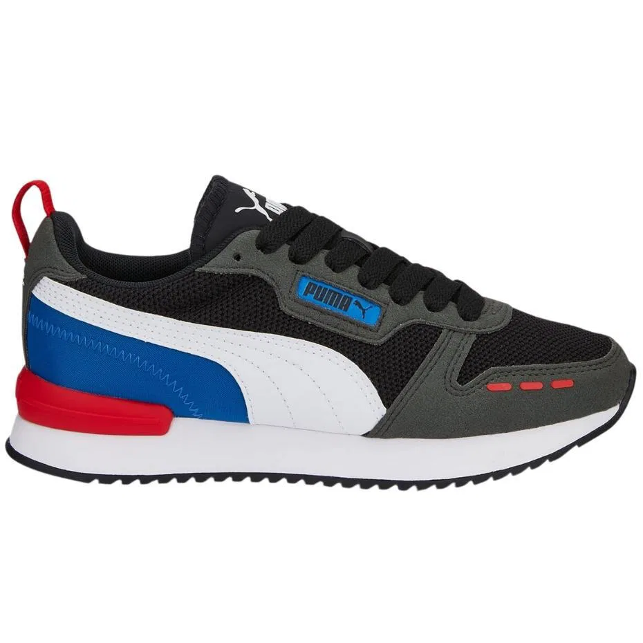 Детские кроссовки Puma R78, Цвет: Schwarz Dunkelgrau Blau