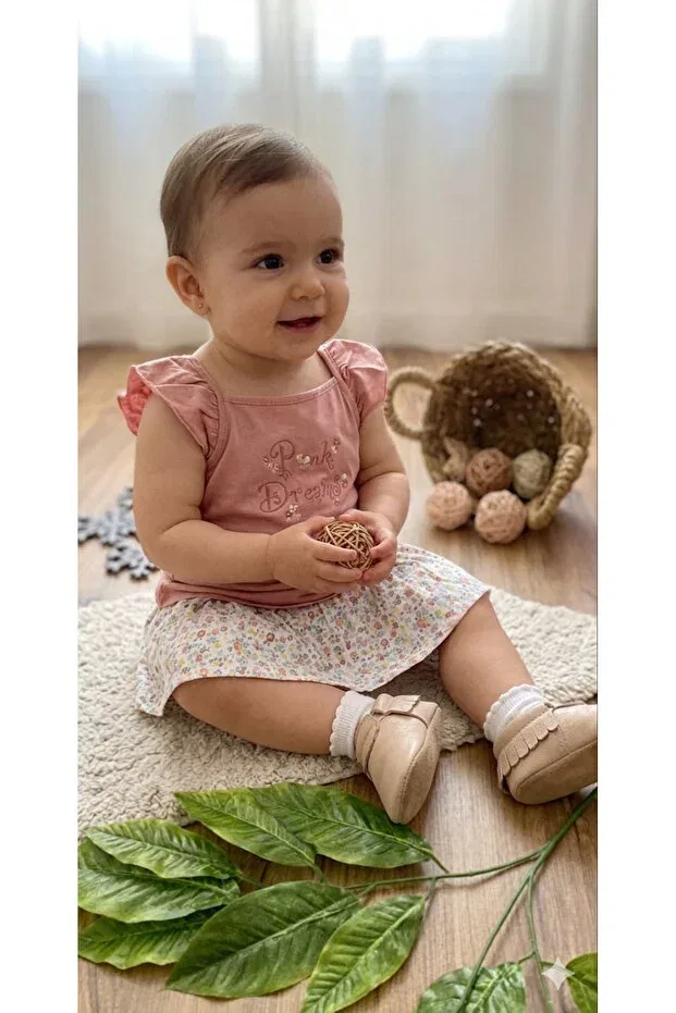 Детский комплект для девочек хлопковый Cembebe, Pink — фото 4