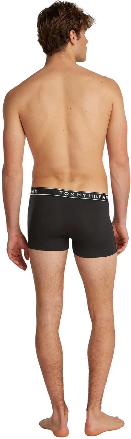 Мужские боксеры из 3 штук Tommy Hilfiger, Red (Blk/Blk/Blk) — фото 2