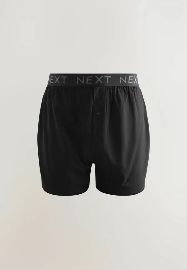 Боксеры из хлопка Regular fit 5 pack Next, черный — фото 3