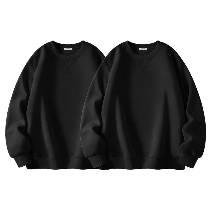 Детский свитшот хлопковый MINISO, Black Spring Fall 2 Pack