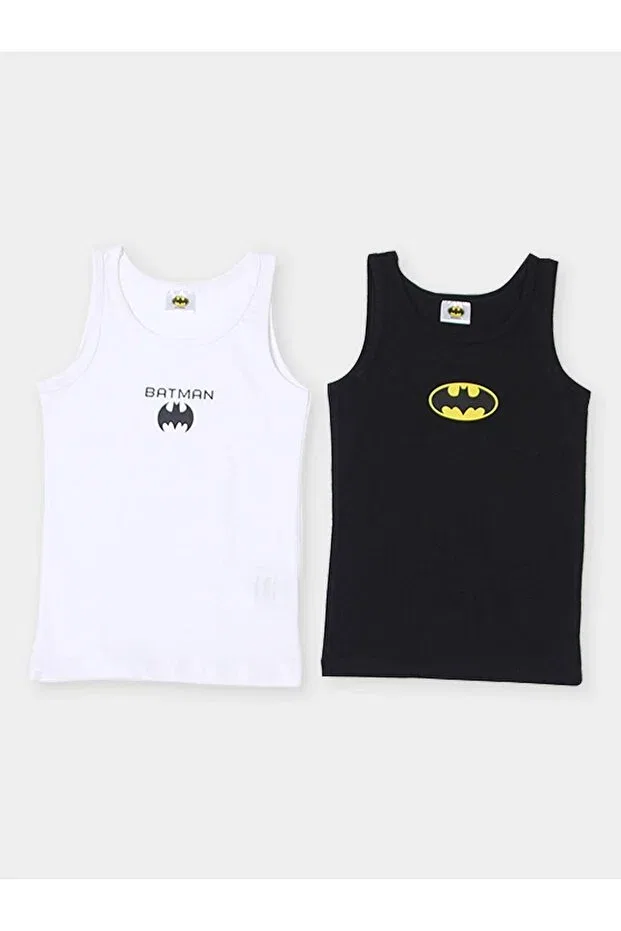 Детская майка-борцовка для мальчиков Batman, Ecru