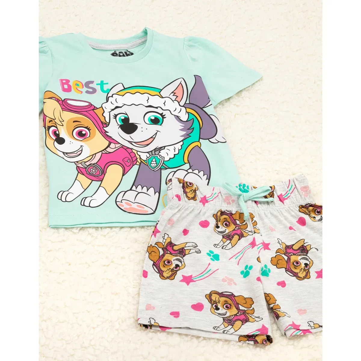 Детская пижама с коротким рукавом Skye & Everest Paw Patrol, Blue — фото 2