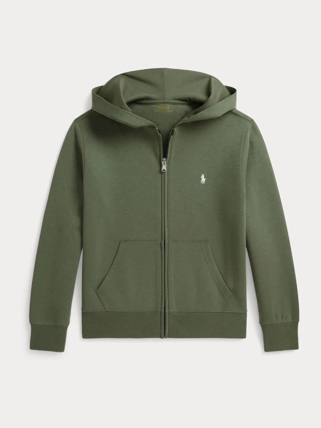 Худи Polo Ralph Lauren Double Knit Tech, зеленое