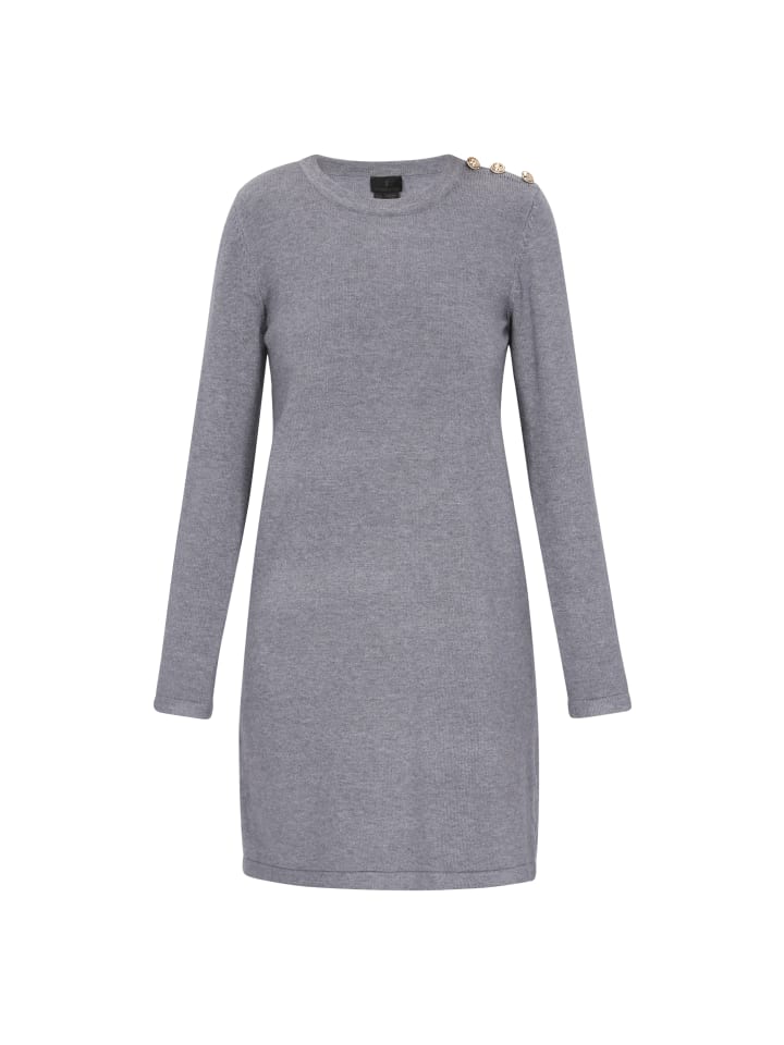 

Длинное платье DreiMaster Klassik, серый меланж