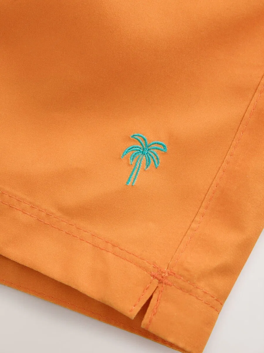 Шорты для плавания Next Board Shorts 'Essential' в оранжевом цвете — фото 3