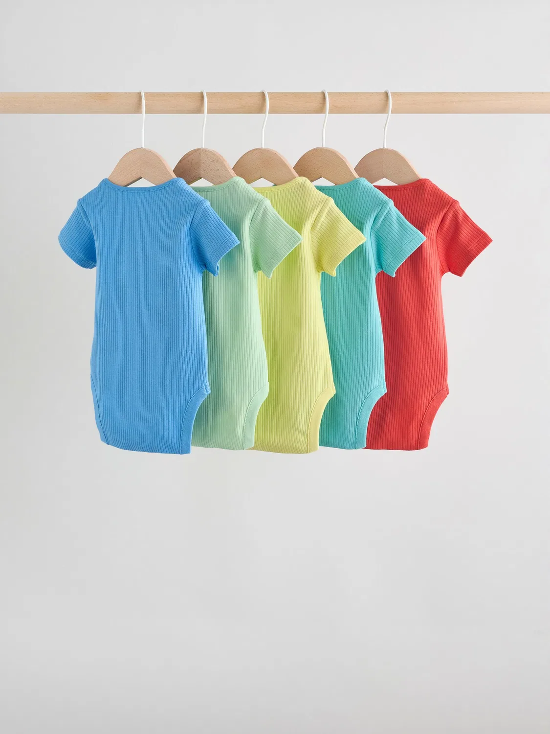 Боди с коротким рукавом, набор 5 шт, Multi Brights Next, мультиколор — фото 2