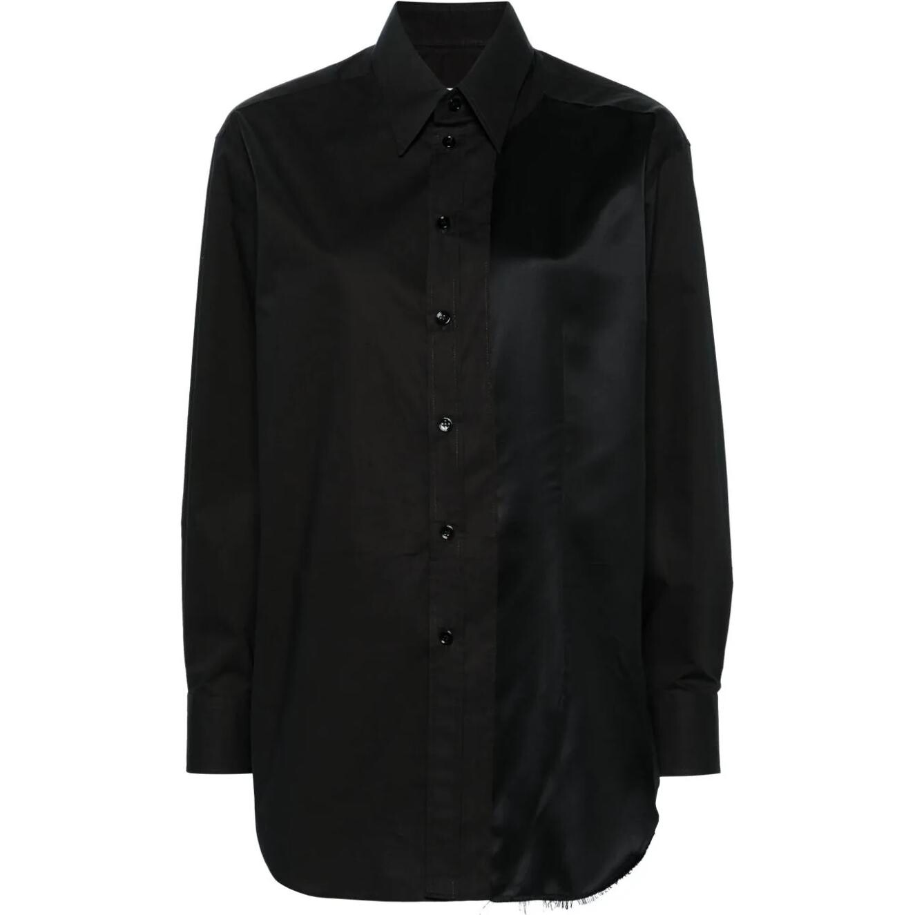 

Рубашка женская черная Mm6 Maison Margiela