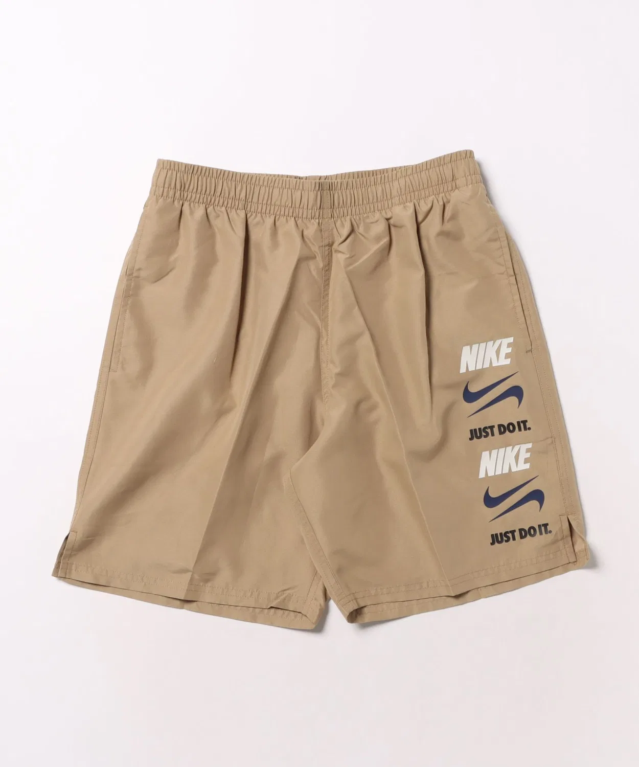Мужские плавки-шорты с принтом Breaker Stacked 7 NIKE, Beige
