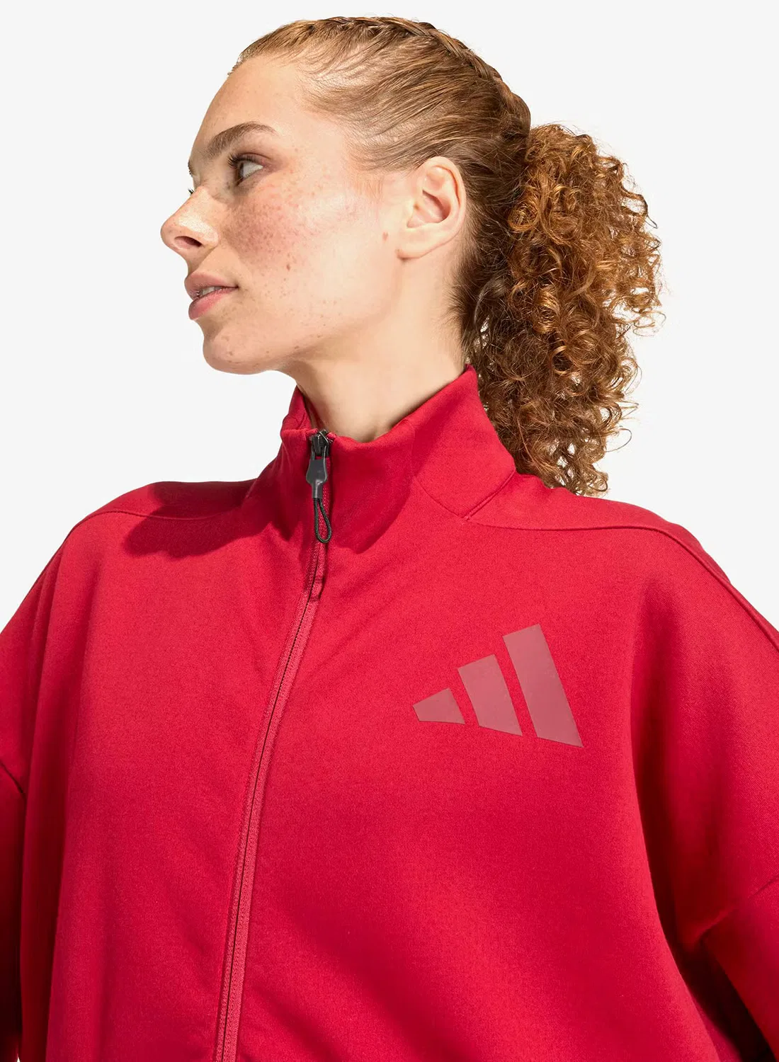 Куртка спортивная с длинным рукавом Z.N.E. Adidas, морской волны — фото 3