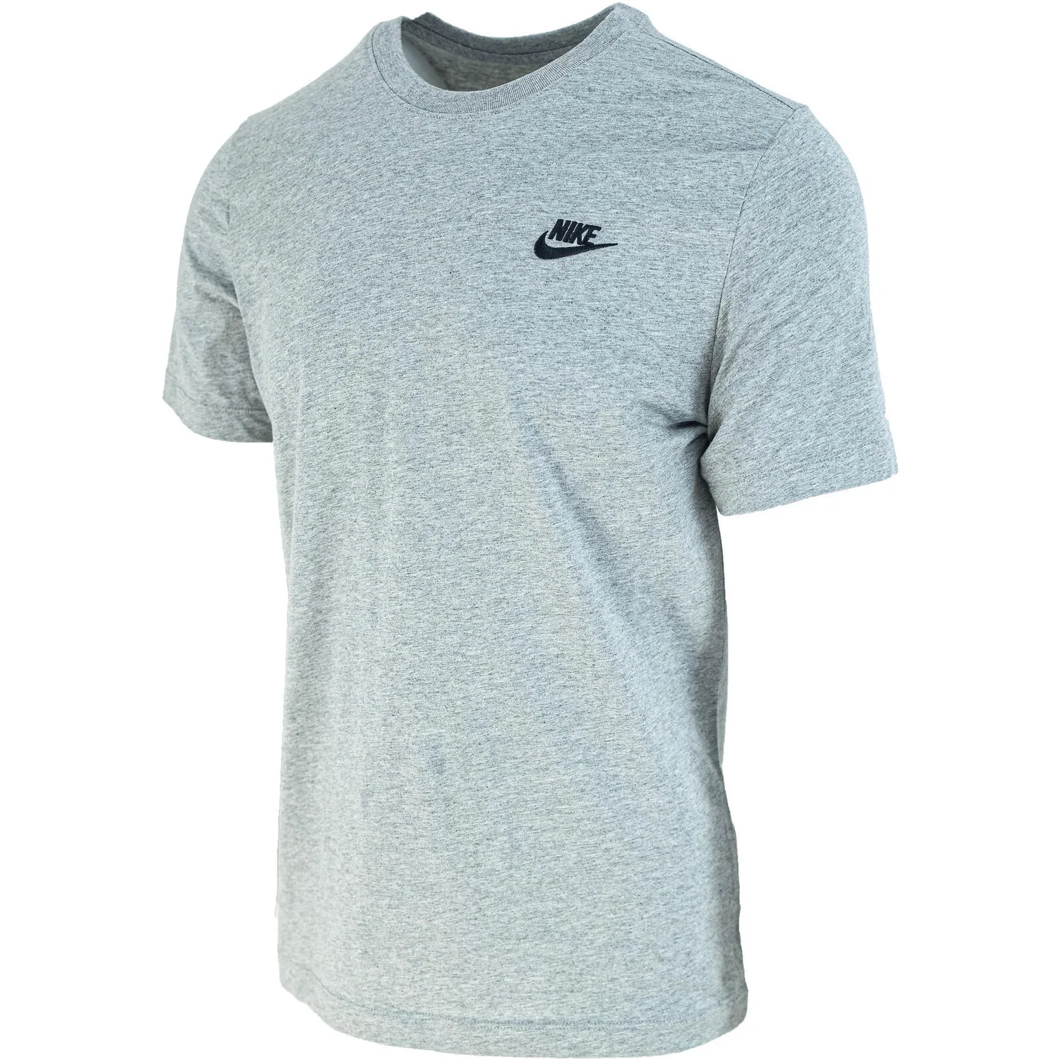 Мужская хлопковая футболка Nike Sportswear AR4997, Grau — фото 3