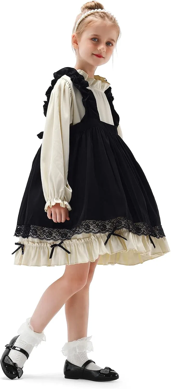 Детские балетки для девочек с бантом нескользящие K KomForme, Black Patent — фото 3