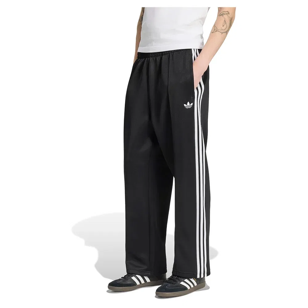 Брюки свободные Adicolor Spacer Baggy Track Adidas Originals, черный