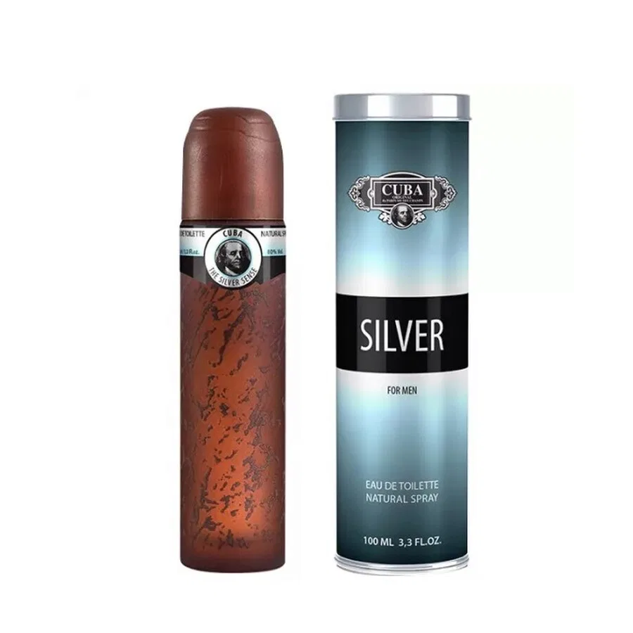 Мужская туалетная вода Cuba Silver Cuba Originals, 95 мл