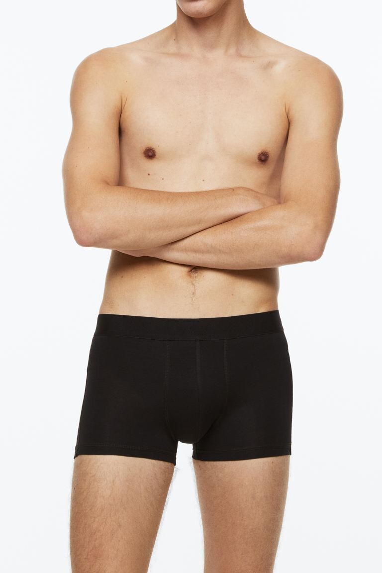 

10 укороченных трусов Xtra Life H&M, черный