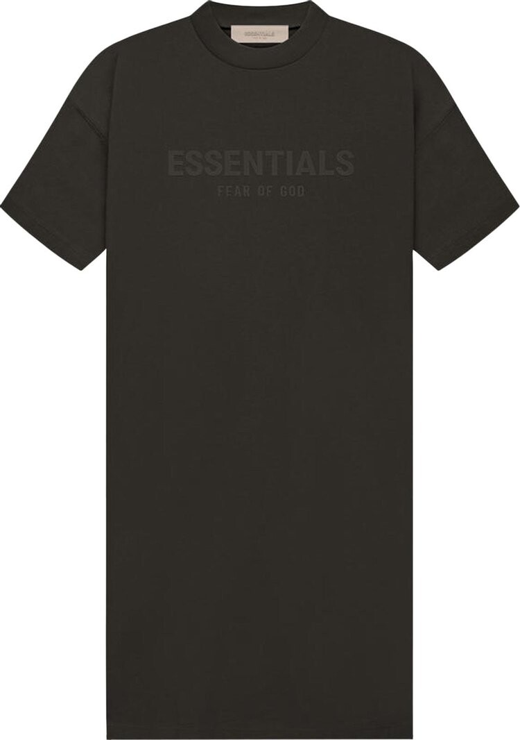 

Платье Fear of God Essentials Tee Dress 'Off Black', черный