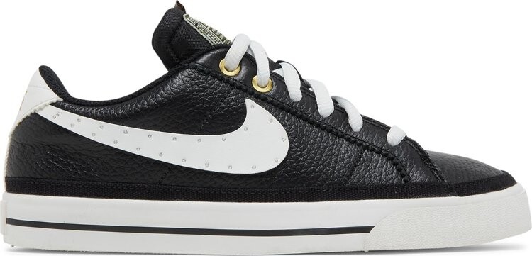 

Кроссовки Nike Serena Williams Design Crew x Wmns Court Legacy 'Black Metallic Gold', черный