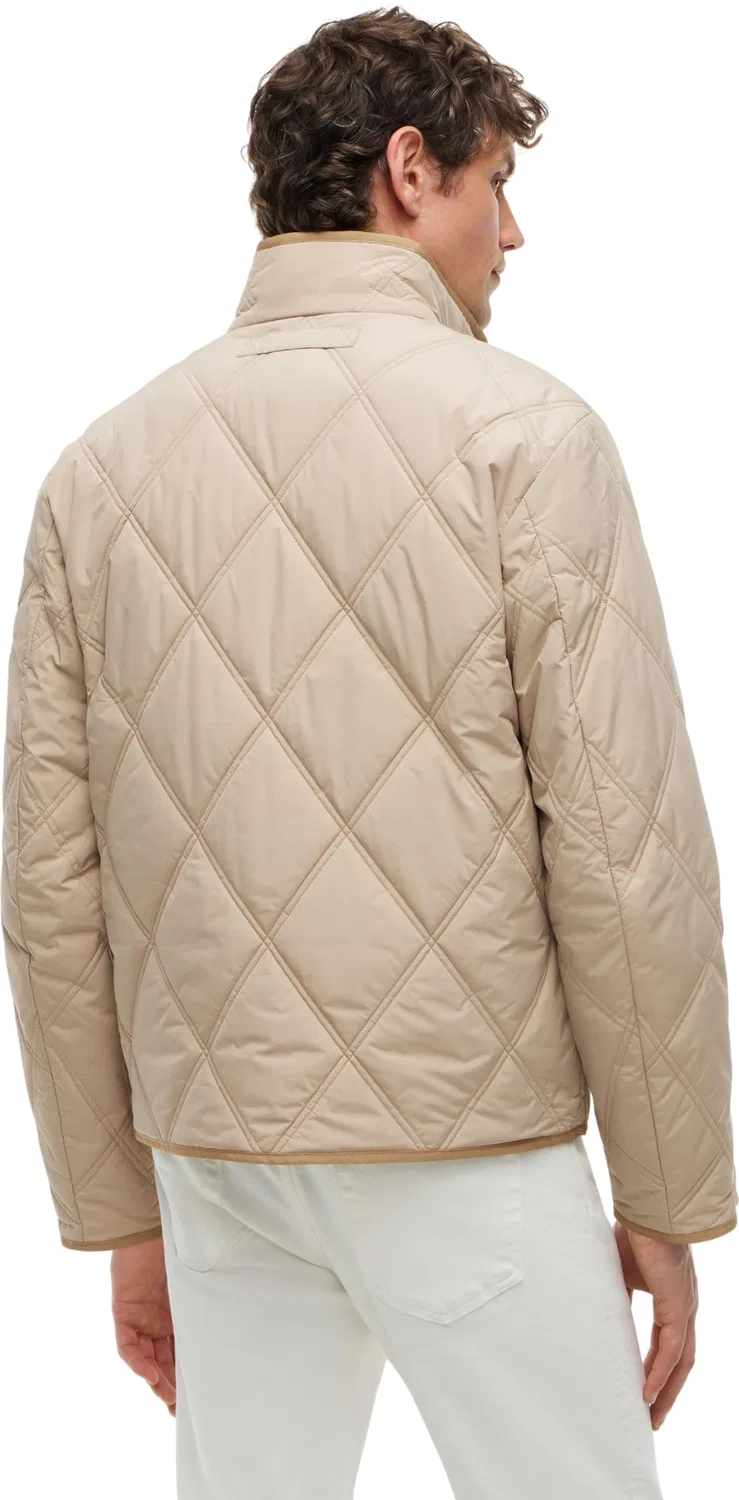 Мужская куртка с британским воротником Tommy Hilfiger, Beige (Batique Khaki) — фото 2