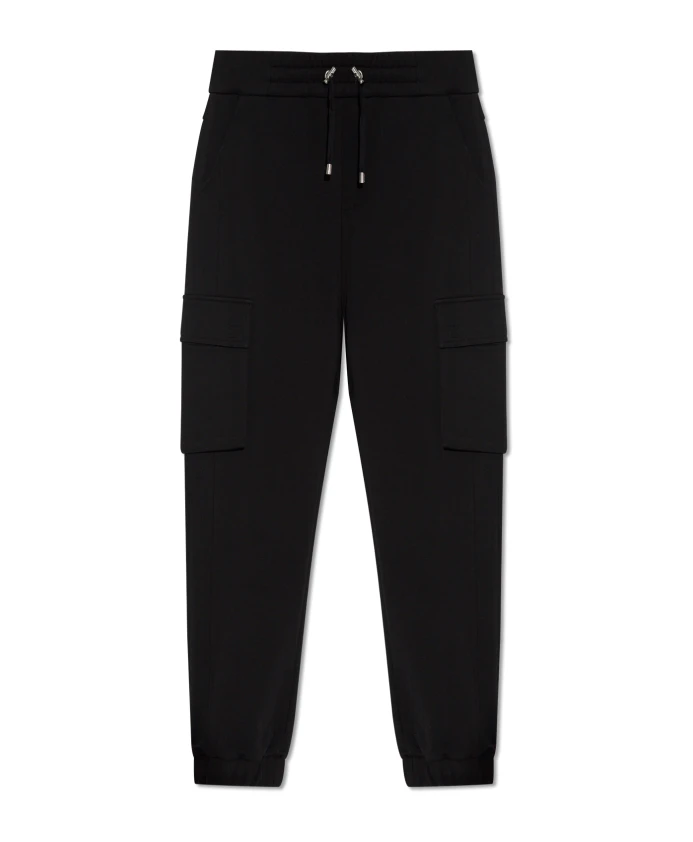 

Спортивные брюки с логотипом Balmain, черный