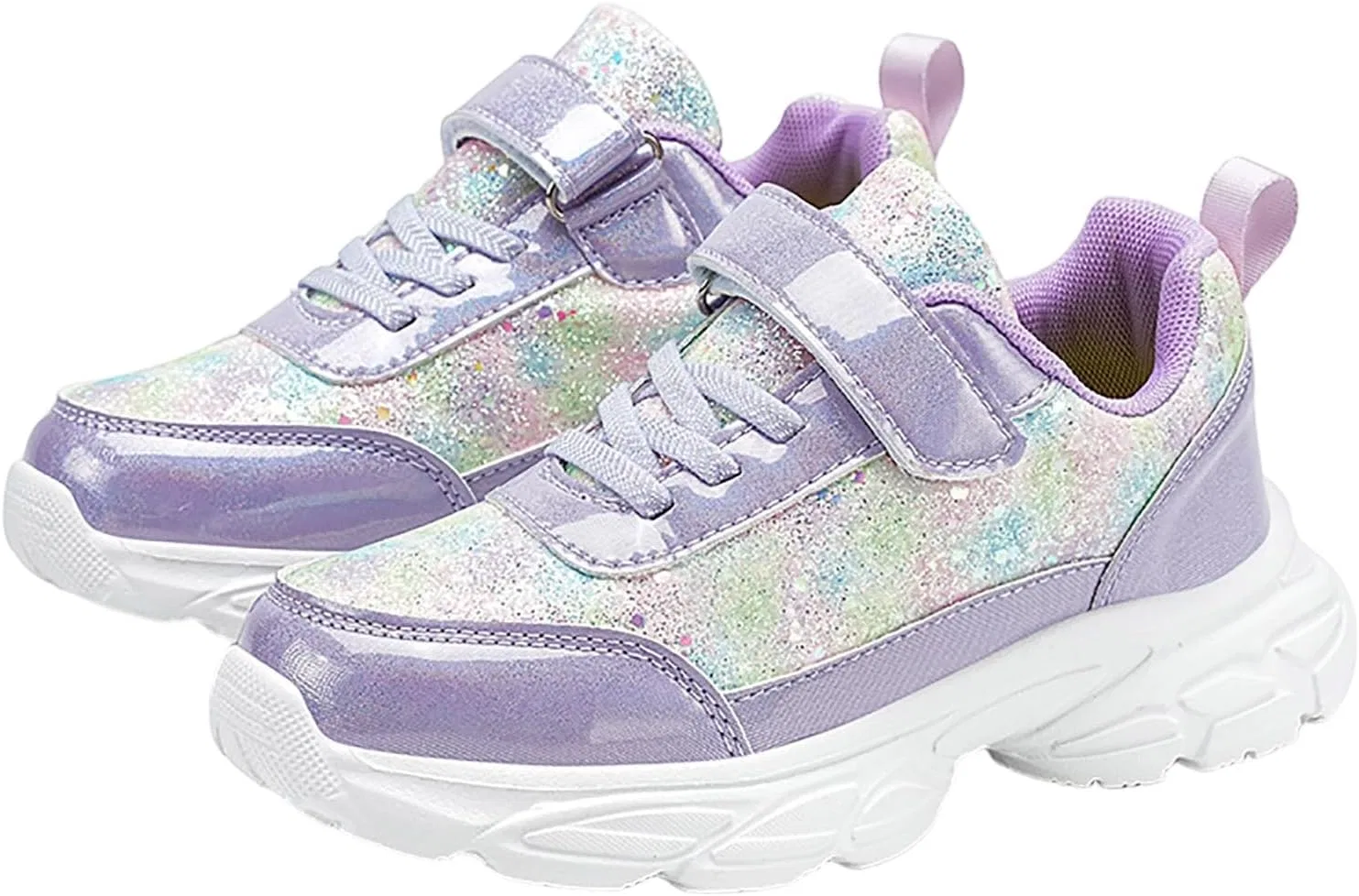 Детские кроссовки для девочек с мягкой подошвой IWIHMIV, Purple