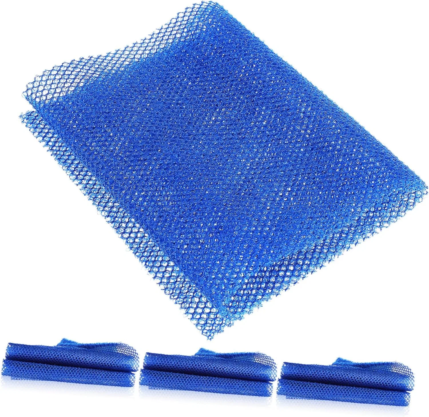 Мочалка для тела African Exfoliating Mesh Sponge, HONMEET, 72 г, Blue