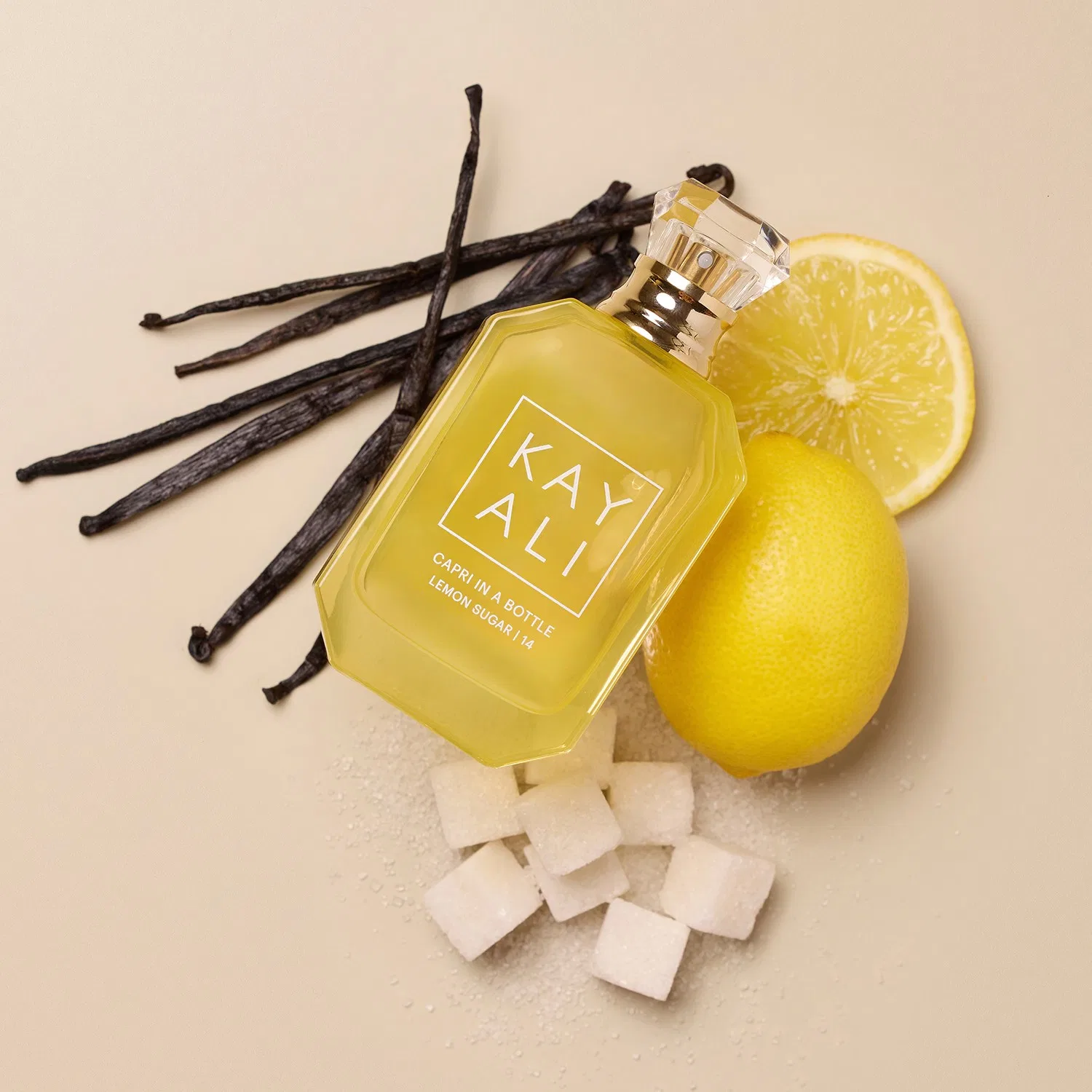 Парфюмерная вода 10 мл с ароматом лимона и ванили KAYALI, Capri In a Bottle Lemon Sugar 14 — фото 2