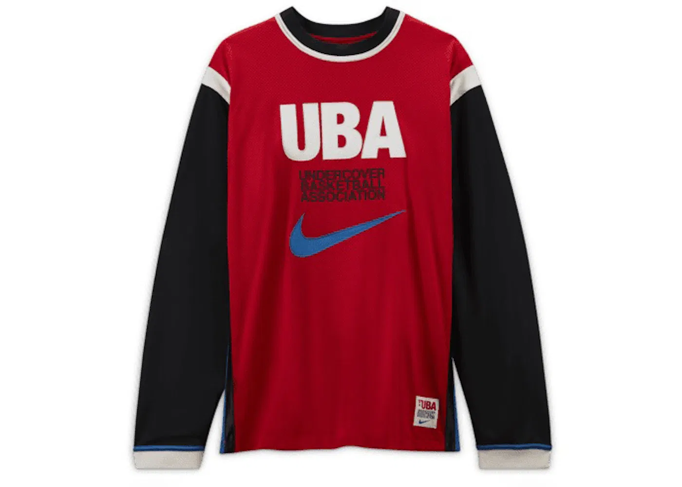Мужская джерси с длинным рукавом Nike x Undercover L/S Shooting Top, Red/Black