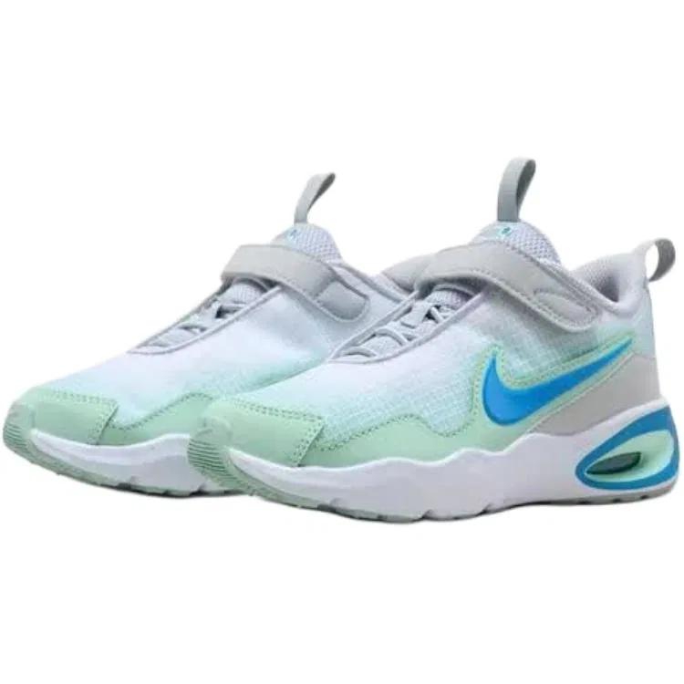 Детские кроссовки с амортизацией Nike Air Max Nova, White Green Blue — фото 4