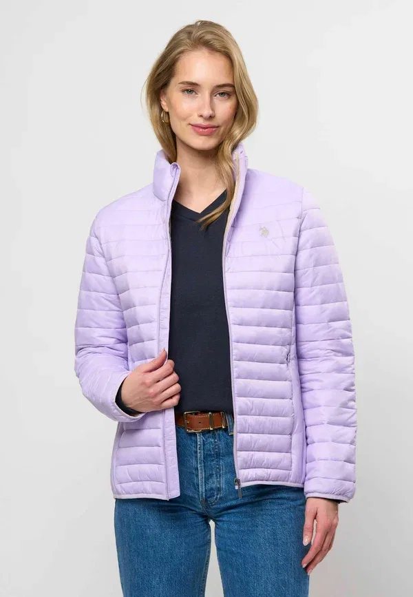 Куртка на молнии Uwjoy U.S. Polo Assn., Pastel Lilac, сиреневый