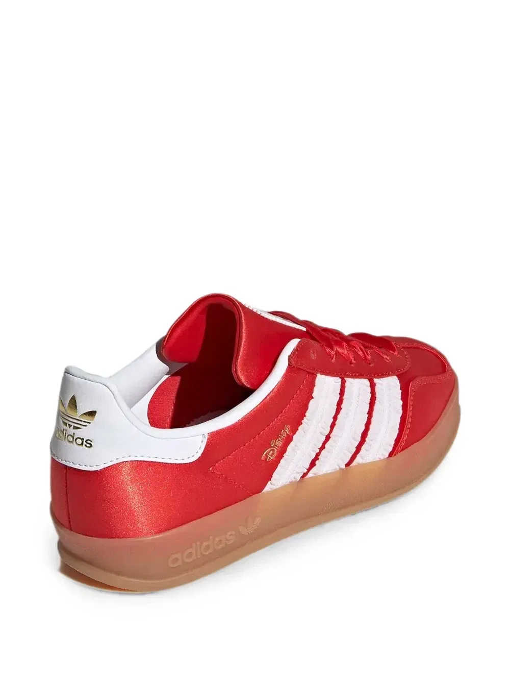 Детские кроссовки X Disney Alice in Wonderland Gazelle с рюшами Adidas Kids, красный — фото 2