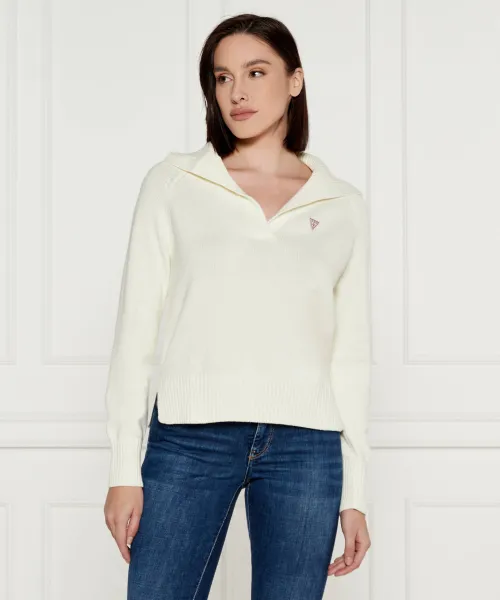 

Свитер Regular fit Guess Jeans, бежевый