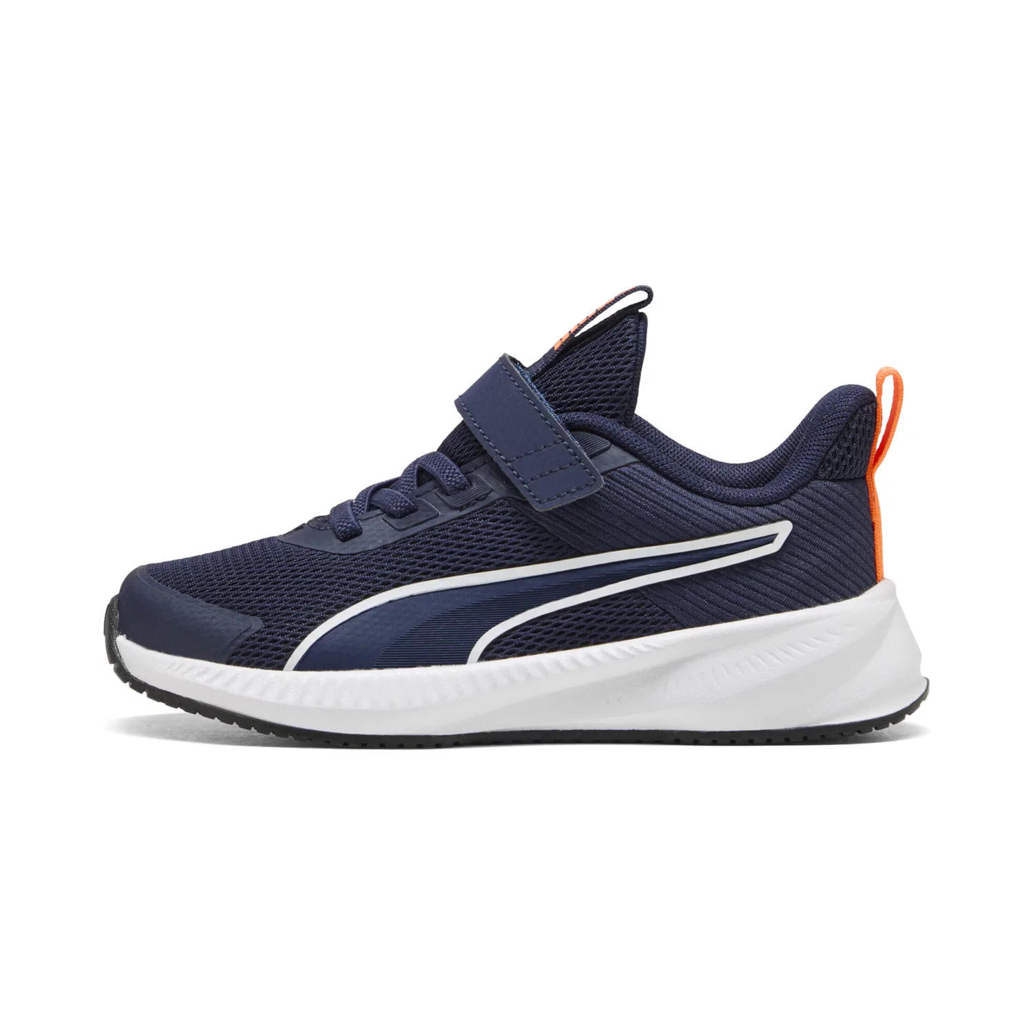 Спортивные кроссовки Puma Flyer 4 темно-синего цвета