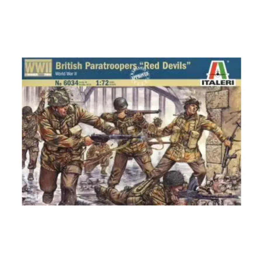 

Британские солдаты (Вторая мировая война) (2018), Soldiers - WWII (1:72) (Italeri)
