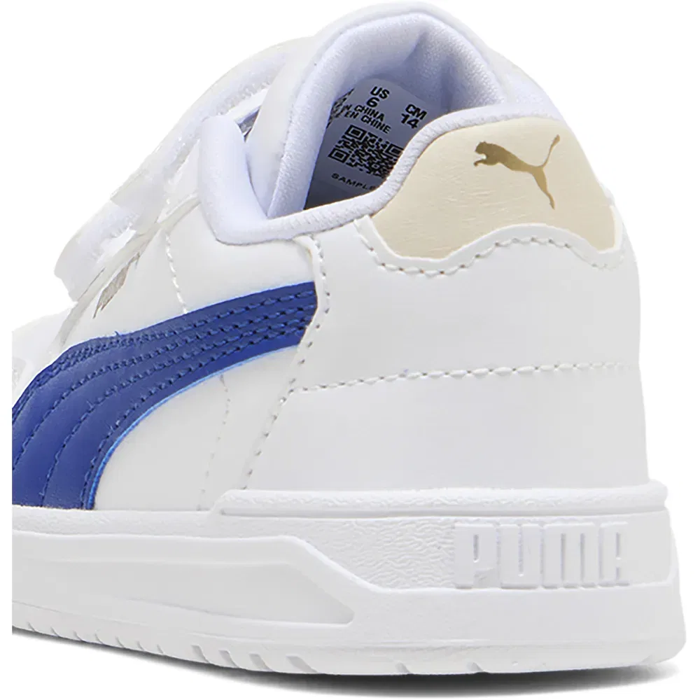Детские кроссовки для девочек с низким верхом Shuffle Downtown Low V Puma, White — фото 4