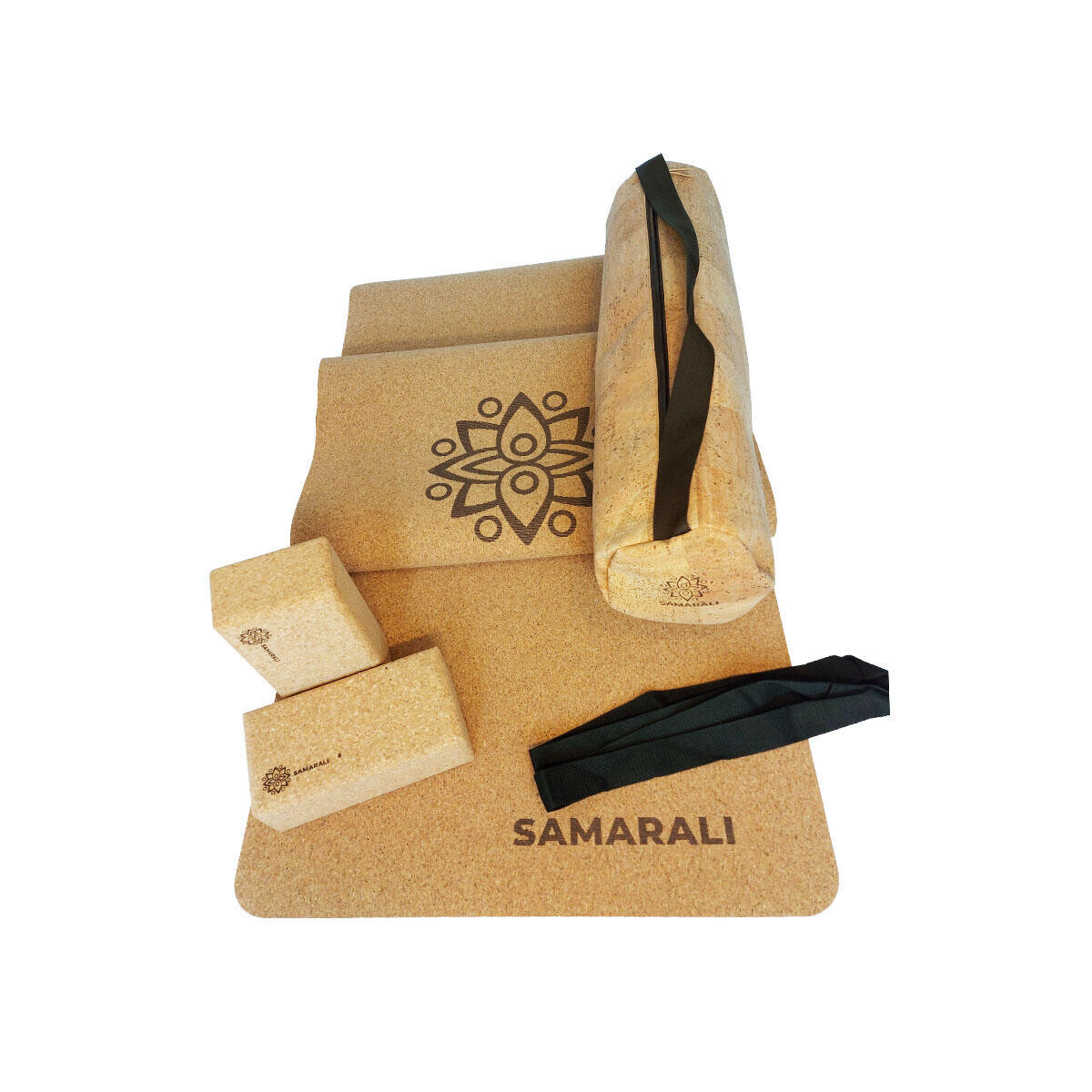 

Комплект для йоги классический - Модернизированный SAMARALI, бежевый