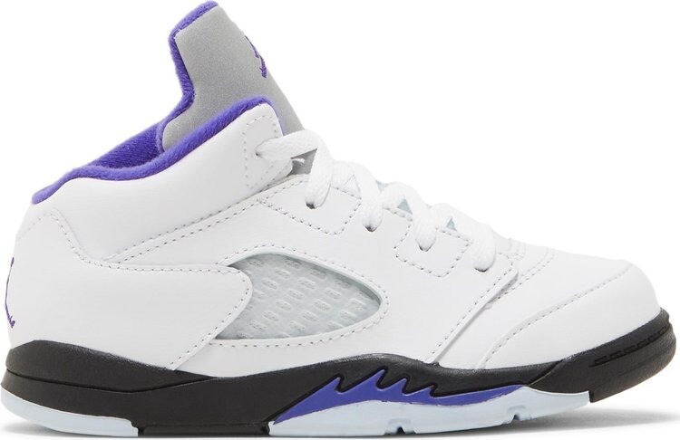 

Кроссовки Jordan 5 Retro TD Concord, белый (Размер 21 RU)