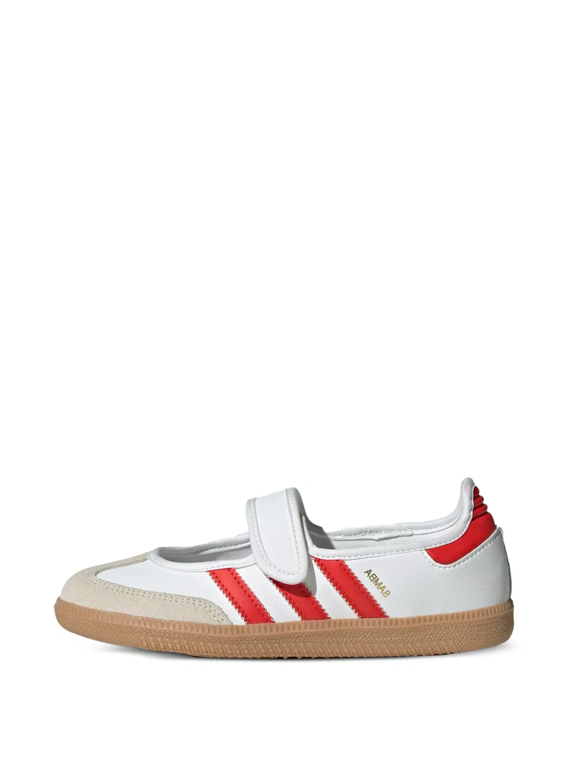 Кроссовки Samba Jane с полосками Adidas Kids, белый