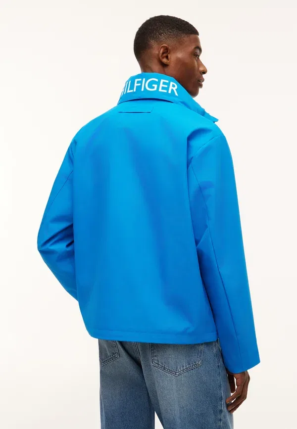 Куртка из полиэстера Crew athleisure sail pack Tommy Hilfiger, Liberty Blue, синий — фото 3