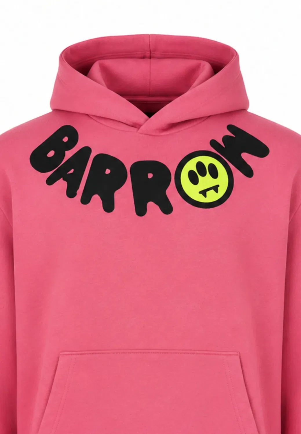 Худи с логотипом, унисекс - худи Barrow, Pink — фото 3